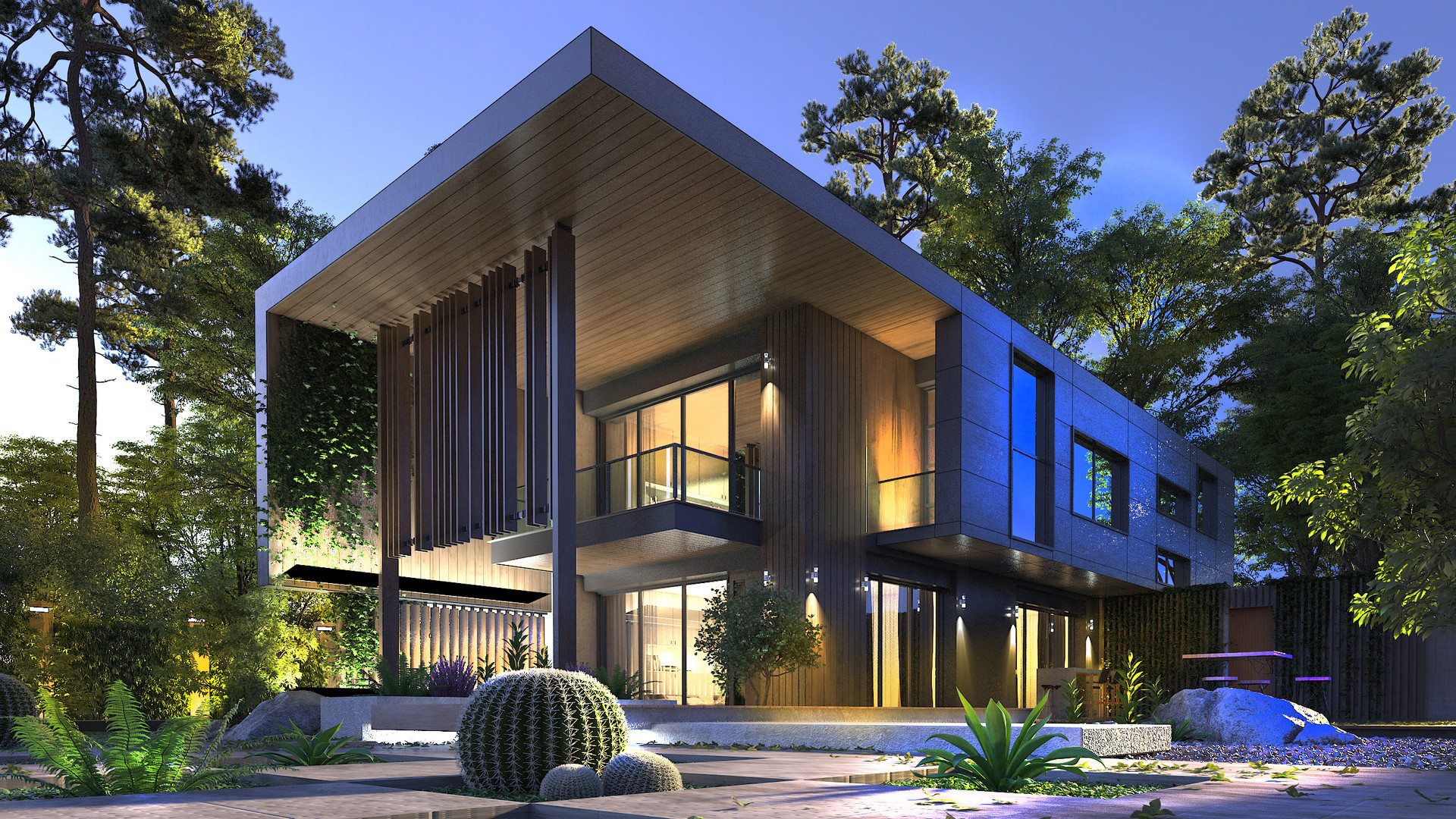 نقشه نورپردازی پیشرفته در 3ds Max Architecture با استفاده از V‑Ray