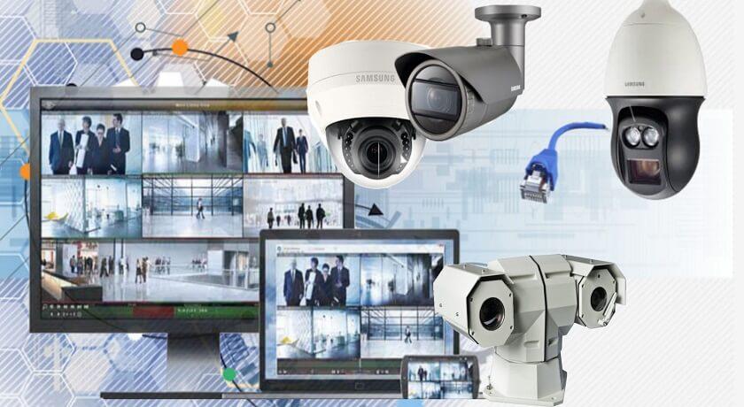 نقشه طراحی سیستم نظارتی ساختمان با دوربینهای مداربسته