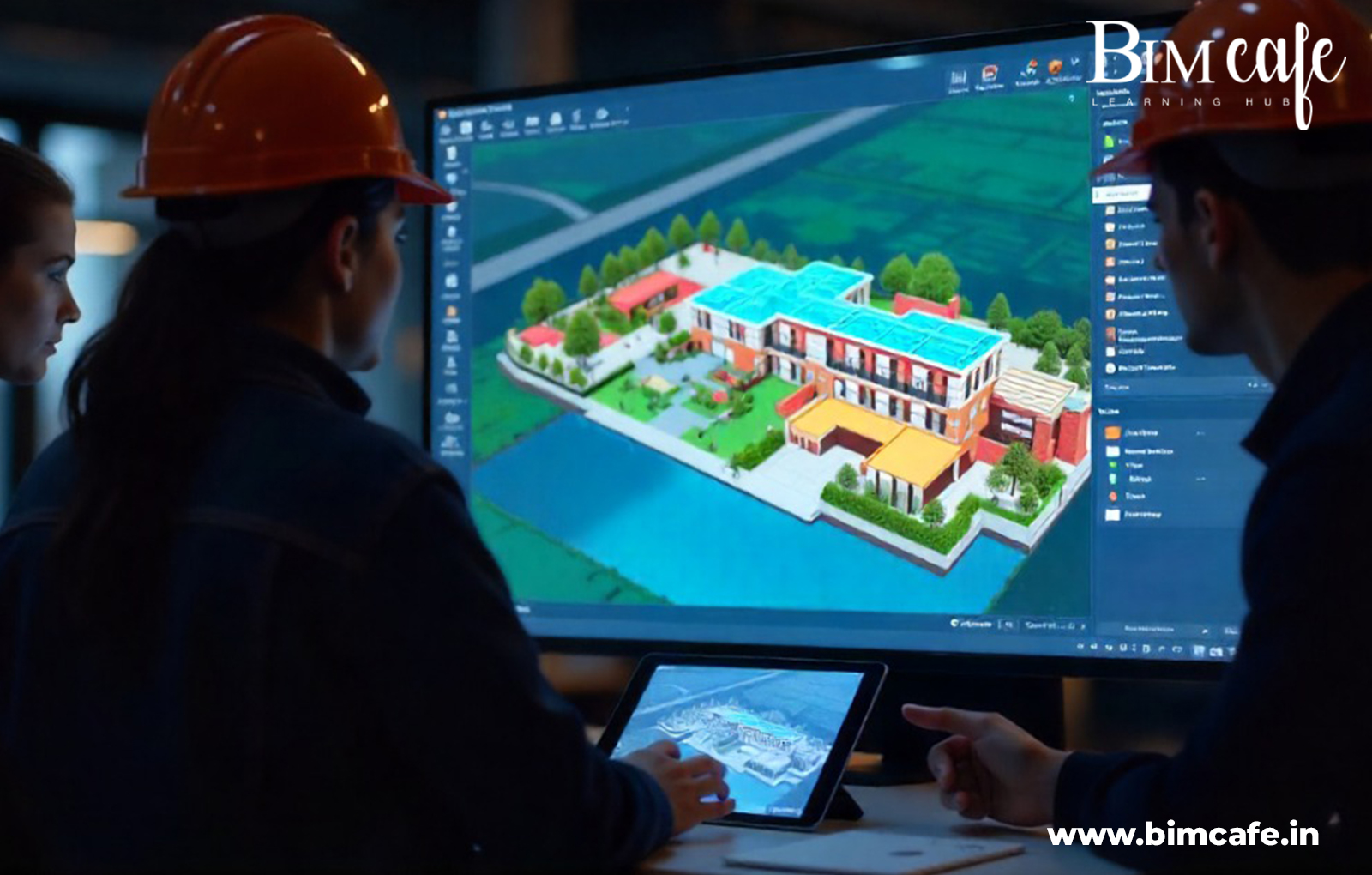 نمایش مدل BIM در نرم‌افزارهای پیشرفته و نقش آن در بهبود هماهنگی پروژه‌های ساختمانی