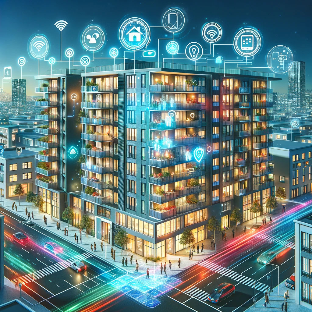 آینده ساختمان‌های چندواحدی با ترکیب IoT و پردازش لبه برای مدیریت خودکار