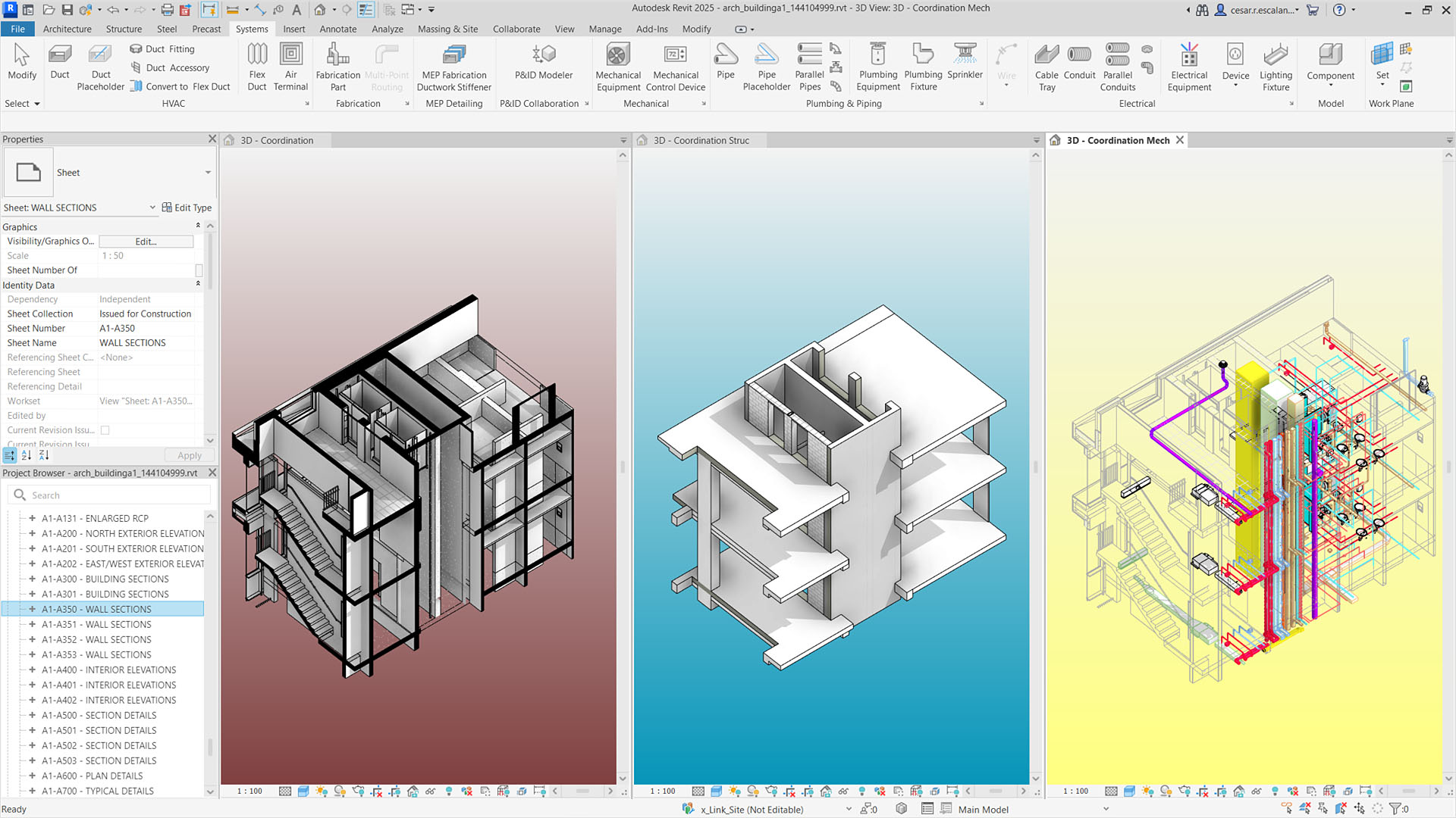 ویژگی‌های جدید Revit 2025 برای بهبود کارایی و همکاری در پروژه‌های ساختمانی