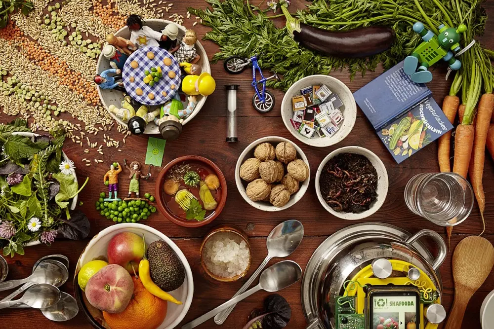نمونه‌ای از ساختمان با اسکلت چوبی و استفاده از مصالح طبیعی در معماری مدرن
