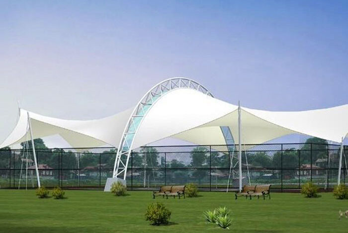 سازه‌های چادری؛ کاربرد معماری سبک و انعطاف‌پذیر Tensile Architecture