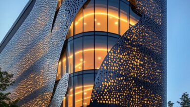 طراحی رنگ ساختمان؛ اصول انتخاب رنگ در معماری داخلی Building Color Design
