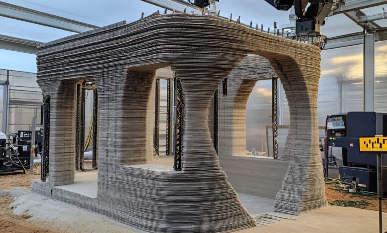 ساختمان‌های چاپ سه‌بعدی؛ آینده فناوری ساخت دیجیتال 3D Printed Buildings
