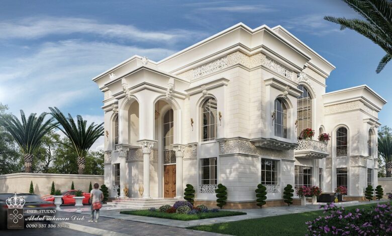 ساخت ویلای کلاسیک؛ اصول معماری سبک‌های سنتی Classic Villa Construction