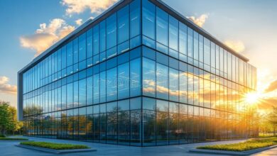 سازه‌های شیشه‌ای؛ فناوری طراحی ساختمان‌های شفاف Glass Structures