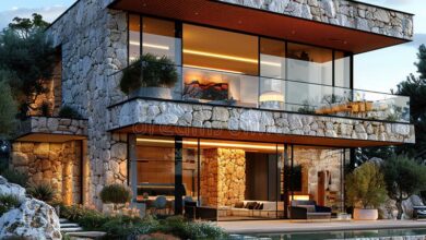 ساخت ویلای کوهستانی؛ معماری هماهنگ با طبیعت ارتفاعات Mountain Villa Construction