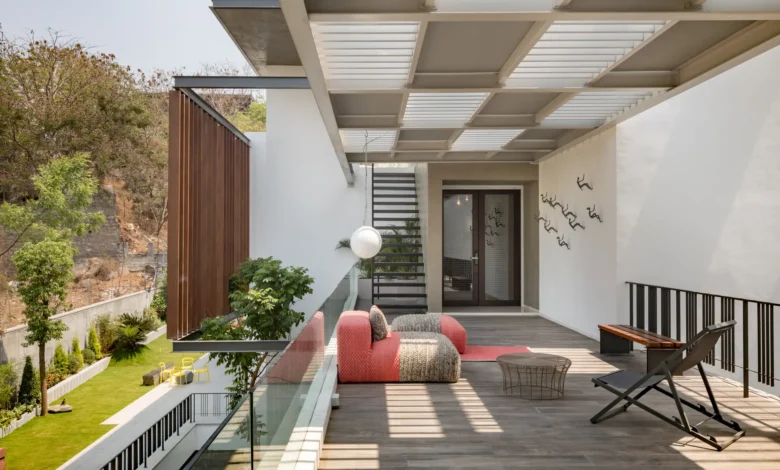 طراحی محوطه ویلا؛ معماری فضای بیرونی و باغ Villa Landscape Design