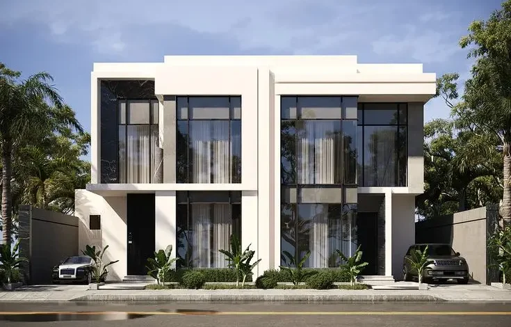 طراحی ویلای دوبلکس؛ معماری ساختمانهای دوطبقه لوکس Duplex Villa Design