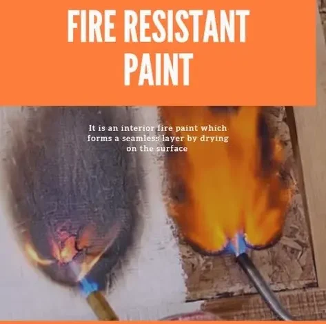 رنگ ضدحریق ساختمان؛ افزایش ایمنی سازه در برابر آتش Fire Resistant Paints