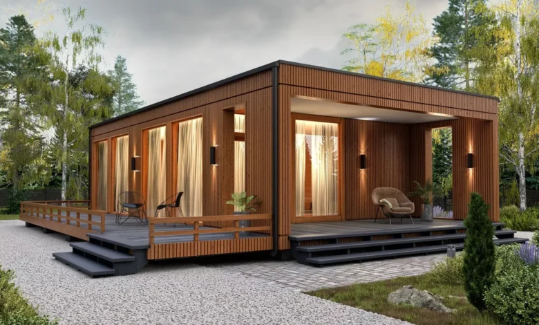 طراحی خانه مدولار؛ ساخت سریع و انعطافپذیر ساختمان Modular House Design