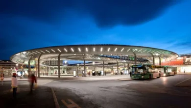 طراحی پایانه اتوبوس؛ استانداردهای ساختمان‌های حمل‌ونقل عمومی Bus Terminal Design