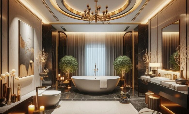 طراحی سرویس لوکس؛ معماری داخلی فضاهای بهداشتی Luxury Bathroom Design