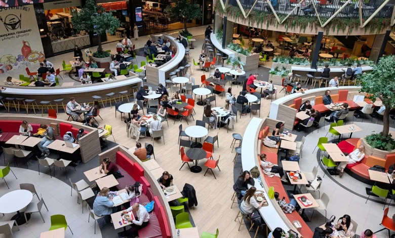 طراحی فودکورت؛ معماری مراکز غذایی بزرگ Food Court Design