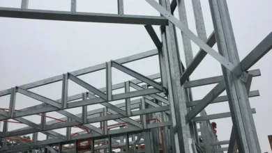 اسکلت فلزی ساختمان؛ طراحی و اجرای سازه‌های فولادی Steel Frame Construction