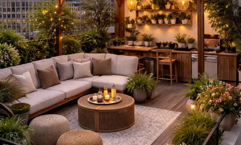 طراحی تراس ساختمان؛ استفاده بهینه از فضای باز Terrace Design