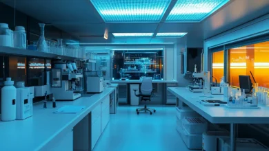 طراحی آزمایشگاه ساختمان؛ استانداردهای فضاهای تخصصی تحقیقاتی Laboratory Building Design