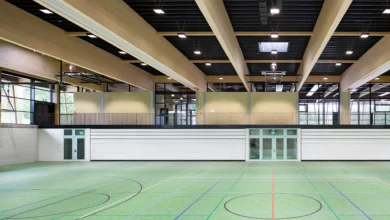 طراحی سوله ورزشی؛ معماری سالن‌های بزرگ سرپوشیده Sports Hall Design