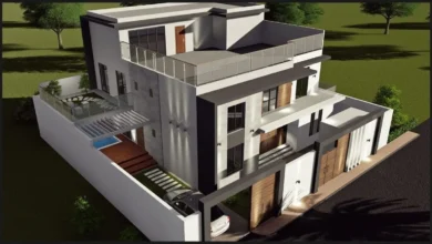 طراحی ویلای تریپلکس؛ ایده‌های ساختمان‌های چندطبقه Triplex Villa Design