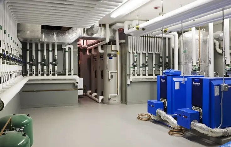 طراحی موتورخانه ساختمان؛ اصول معماری و تأسیسات فنی Mechanical Room Design