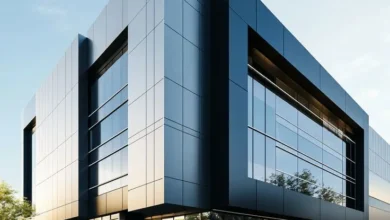 طراحی ساختمان تجاری مدرن؛ اصول معماری مراکز خرید و فروشگاه‌ها Modern Commercial Building Design