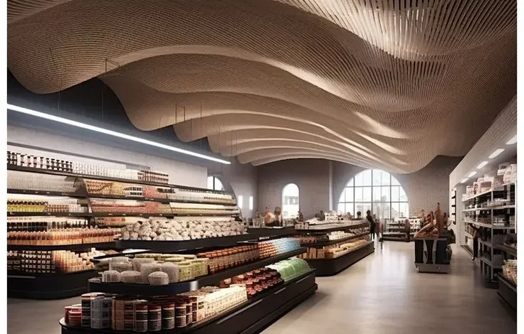 طراحی هایپرمارکت؛ اصول برنامه‌ریزی فضاهای بزرگ فروشگاهی Hypermarket Design