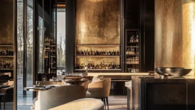 طراحی رستوران لوکس؛ معماری داخلی فضاهای پذیرایی Luxury Restaurant Design