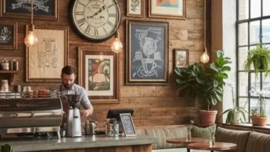 طراحی کافه مدرن؛ ایجاد فضای تجاری جذاب Modern Cafe Design