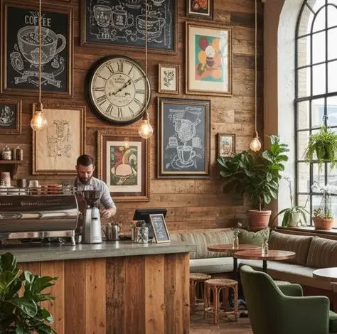 طراحی کافه مدرن؛ ایجاد فضای تجاری جذاب Modern Cafe Design
