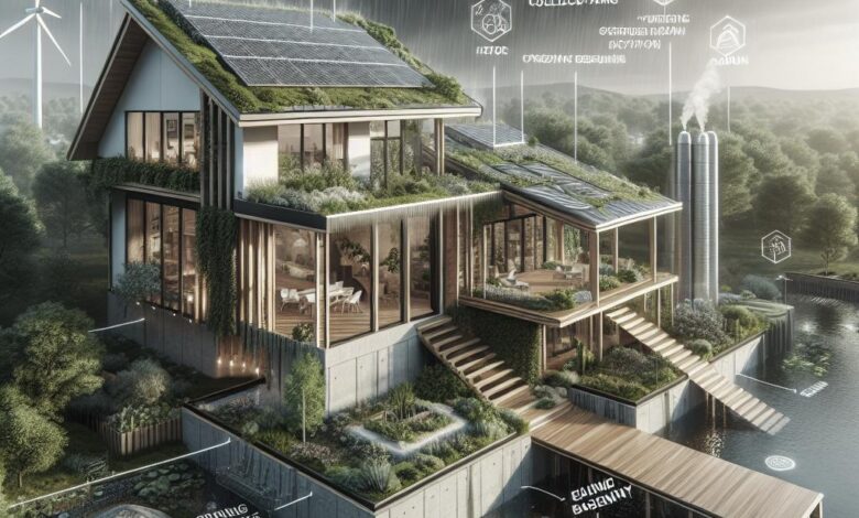 ساختمان‌های مقاوم در برابر تغییرات اقلیمی؛ معماری سازگار با آینده Climate Resilient Buildings