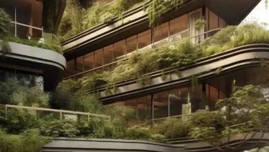 معماری بیوفیلیک؛ ارتباط ساختمان با طبیعت و سلامت انسان Biophilic Architecture