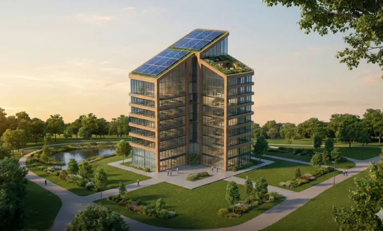 ساختمان دوستدار محیطزیست؛ طراحی هماهنگ با طبیعت Eco Friendly Buildings
