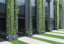 نمای سبز ساختمان؛ فناوری پوشش گیاهی نمای بنا Green Facade Design