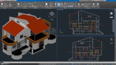 نرم‌افزار اتوکد ساختمان؛ آموزش طراحی نقشه‌های مهندسی AutoCAD Architecture