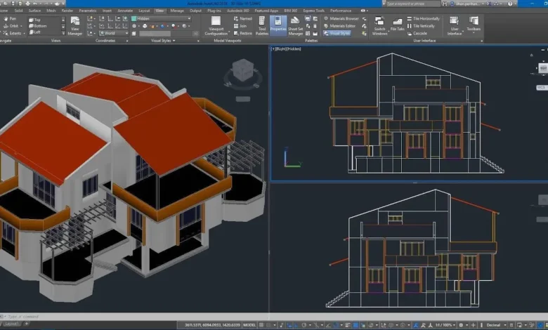نرم‌افزار اتوکد ساختمان؛ آموزش طراحی نقشه‌های مهندسی AutoCAD Architecture