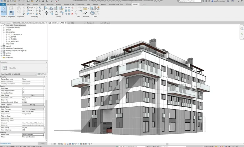 نرم‌افزار رویت معماری؛ مدل‌سازی حرفه‌ای ساختمان Revit Architecture
