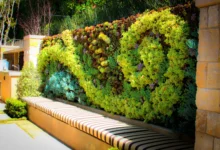 باغ عمودی ساختمان؛ طراحی دیوارهای سبز مدرن Vertical Garden Design